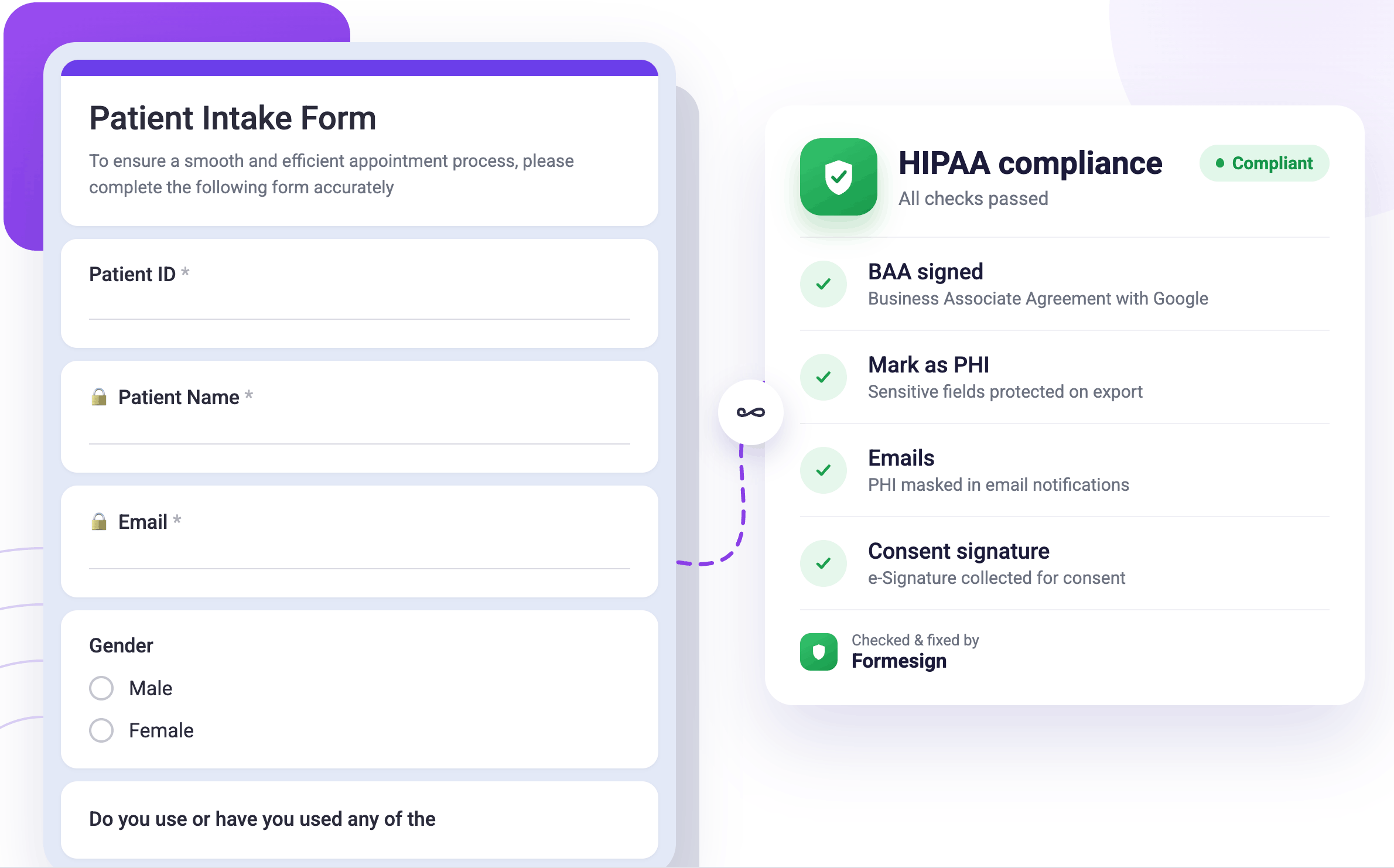Check Google Forms is HIPAA compliant