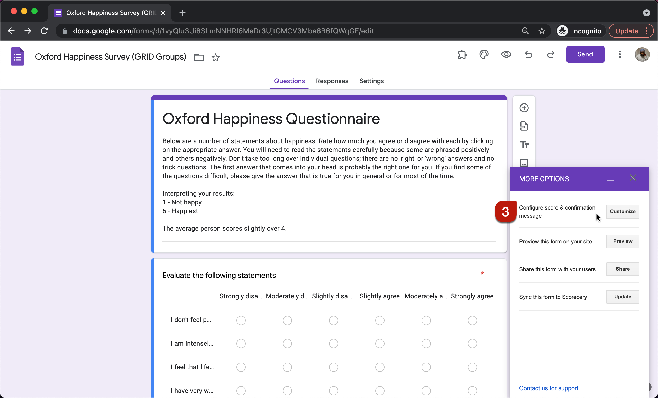 Step 3: Sidebar widget will be displayed. Click Customize.