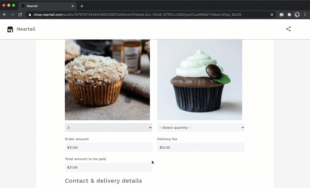 You can use the CURRENCY function with a number value to set a fixed shipping fee. Add a short answer question in Google Forms and write the formula using CURRENCY function in Formfacade.