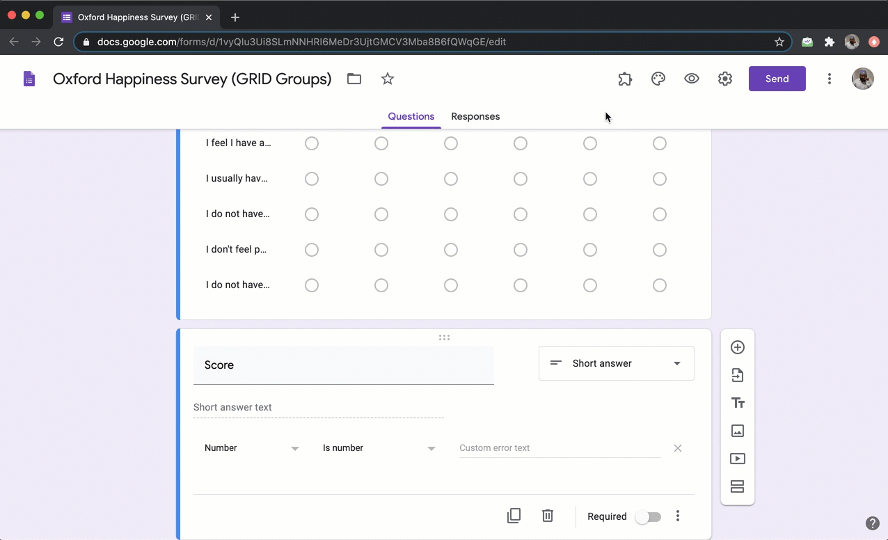 Step 2: Click on the Addon icon > Select Formfacade > Select Customize this form > Click on the Proceed button.