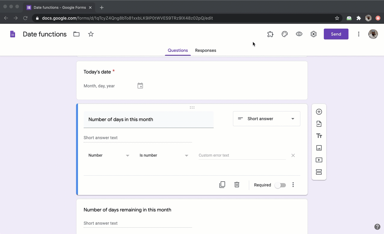 Step 2: Click on the Addon icon > Select Formfacade > Select Customize this form > Click on the Proceed button.
