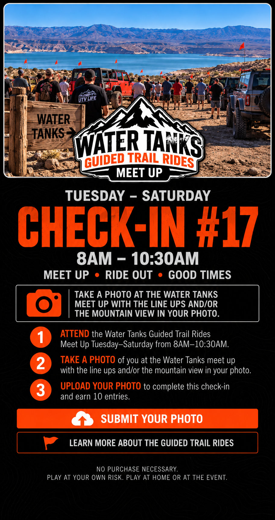 #17 - Water Tanks Meet Ups - OFF-ROAD