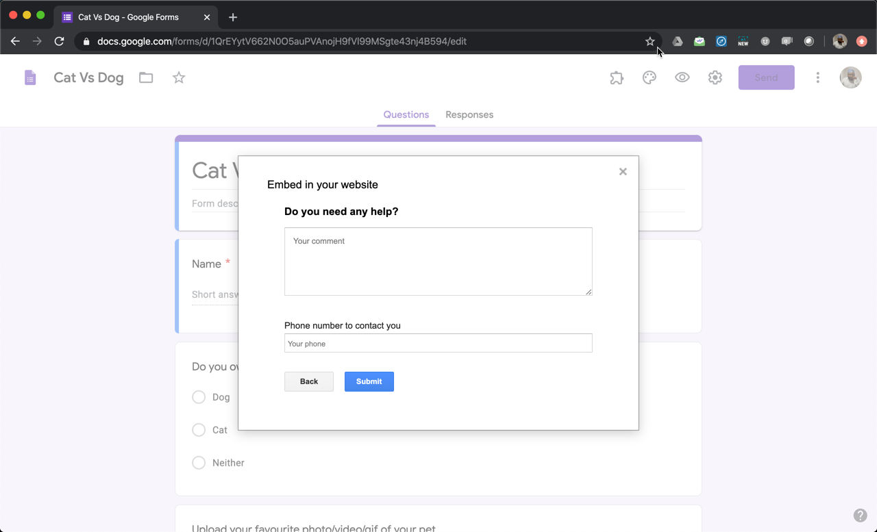 Step 7: Enter your message and click on Submit. Our team will reach out to you and help you with your request.