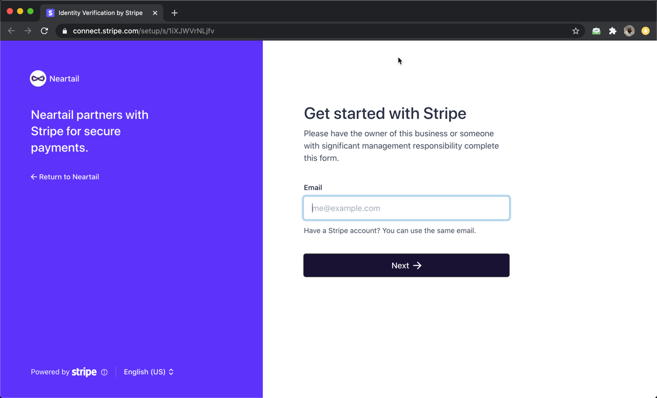 Neartail users can now accept payments from their customers by enabling the payment with Stripe option in their order forms.