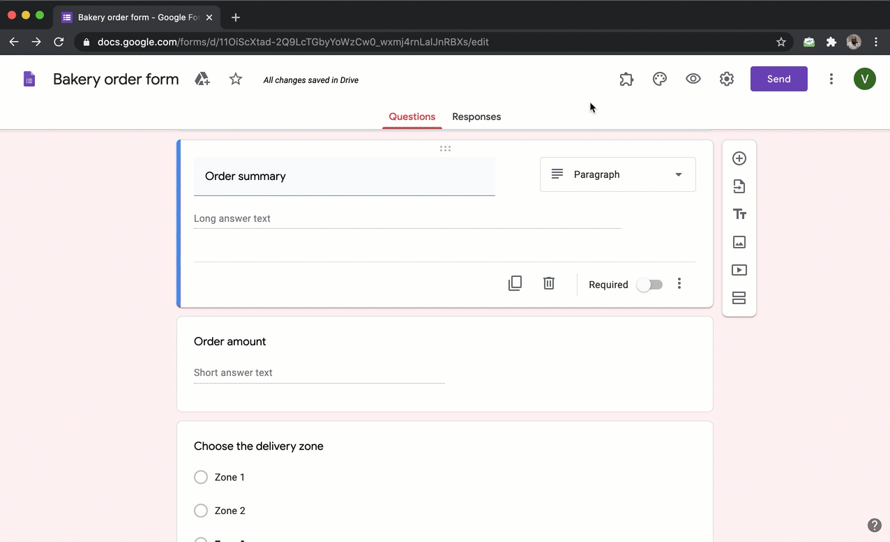 Step 2: Click on the Addon icon > Select Neartail > Select Customize this form > Click on the Proceed button.