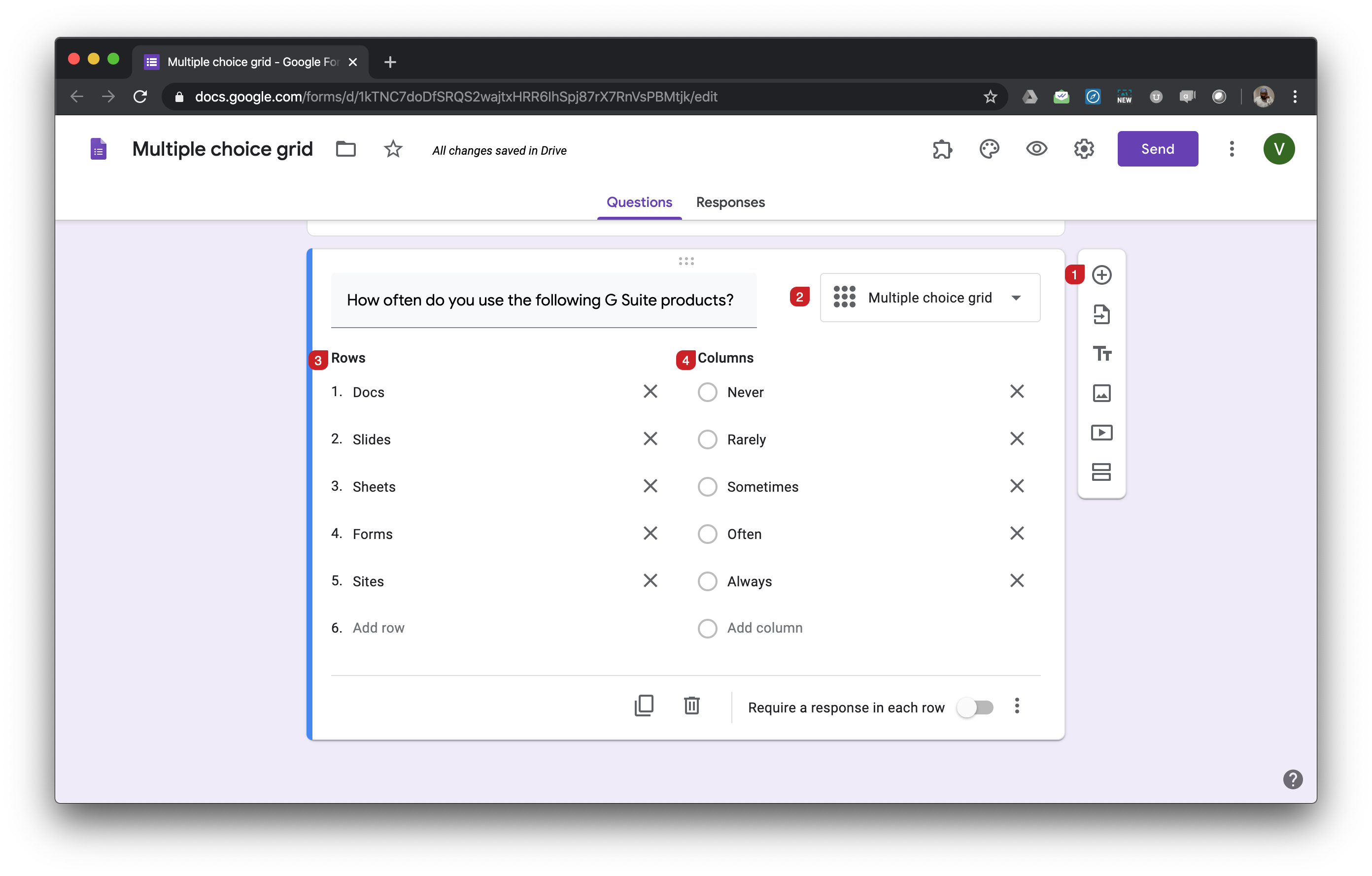 microsoft forms checkboxes