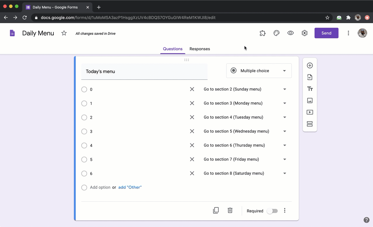 Step 2: Click on the Addon icon > Select Formfacade > Select Customize this form > Click on the Proceed button.