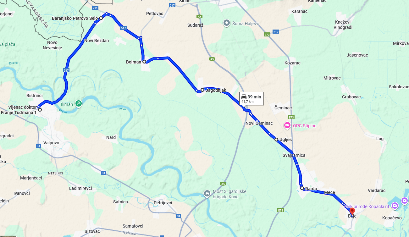 RUTA BELIŠĆA