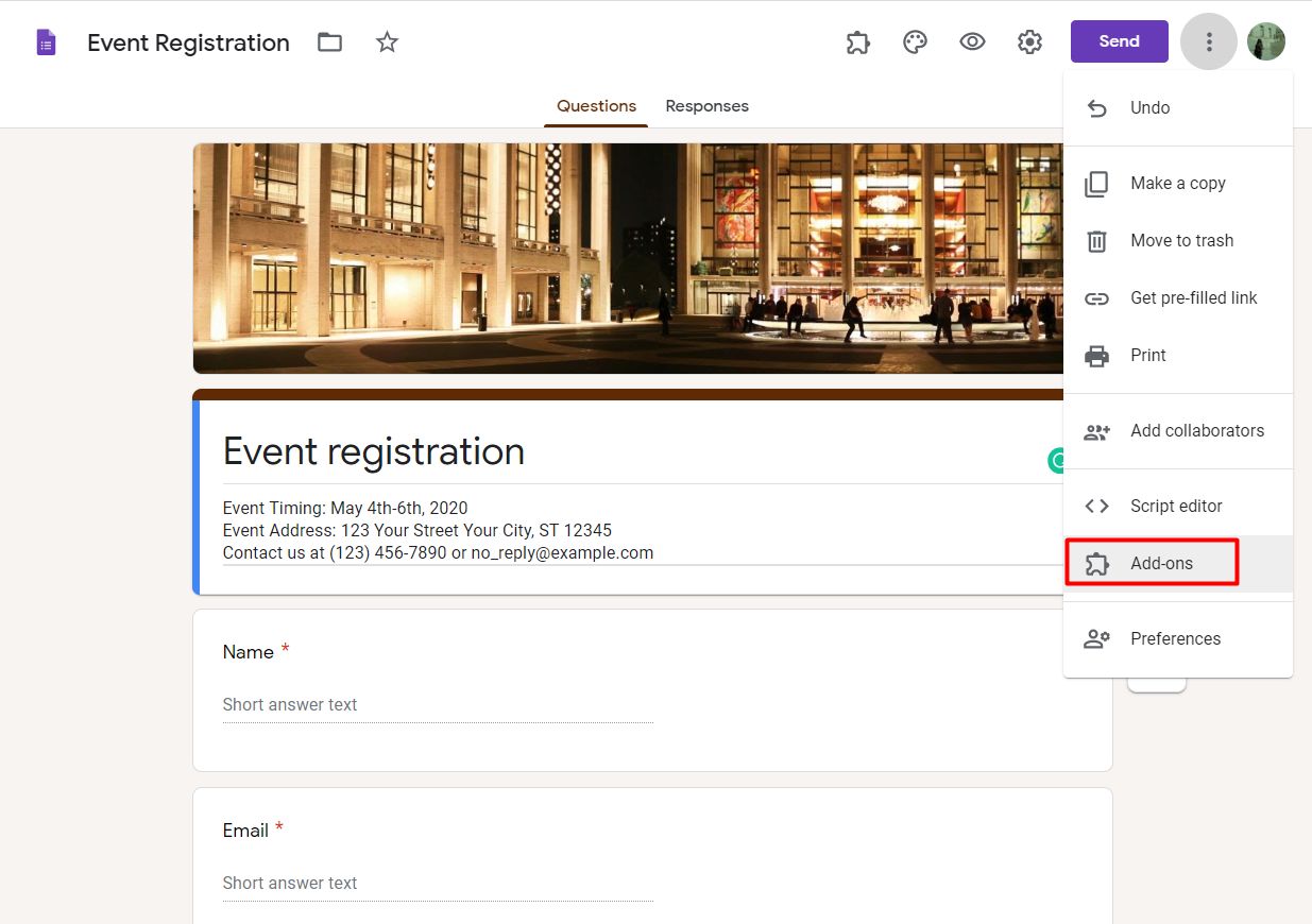 HOW TO] Add Google Forms to a website