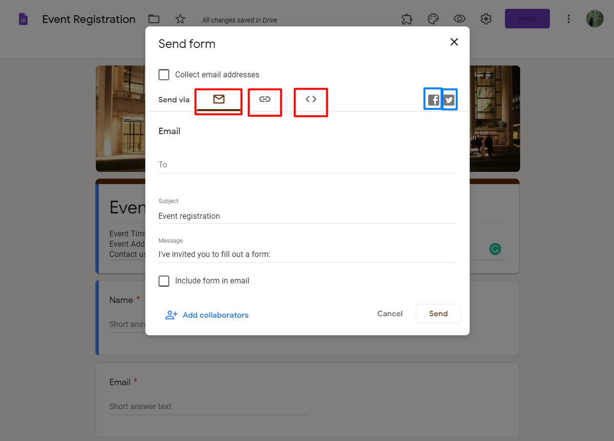 HOW TO] Add Google Forms to a website