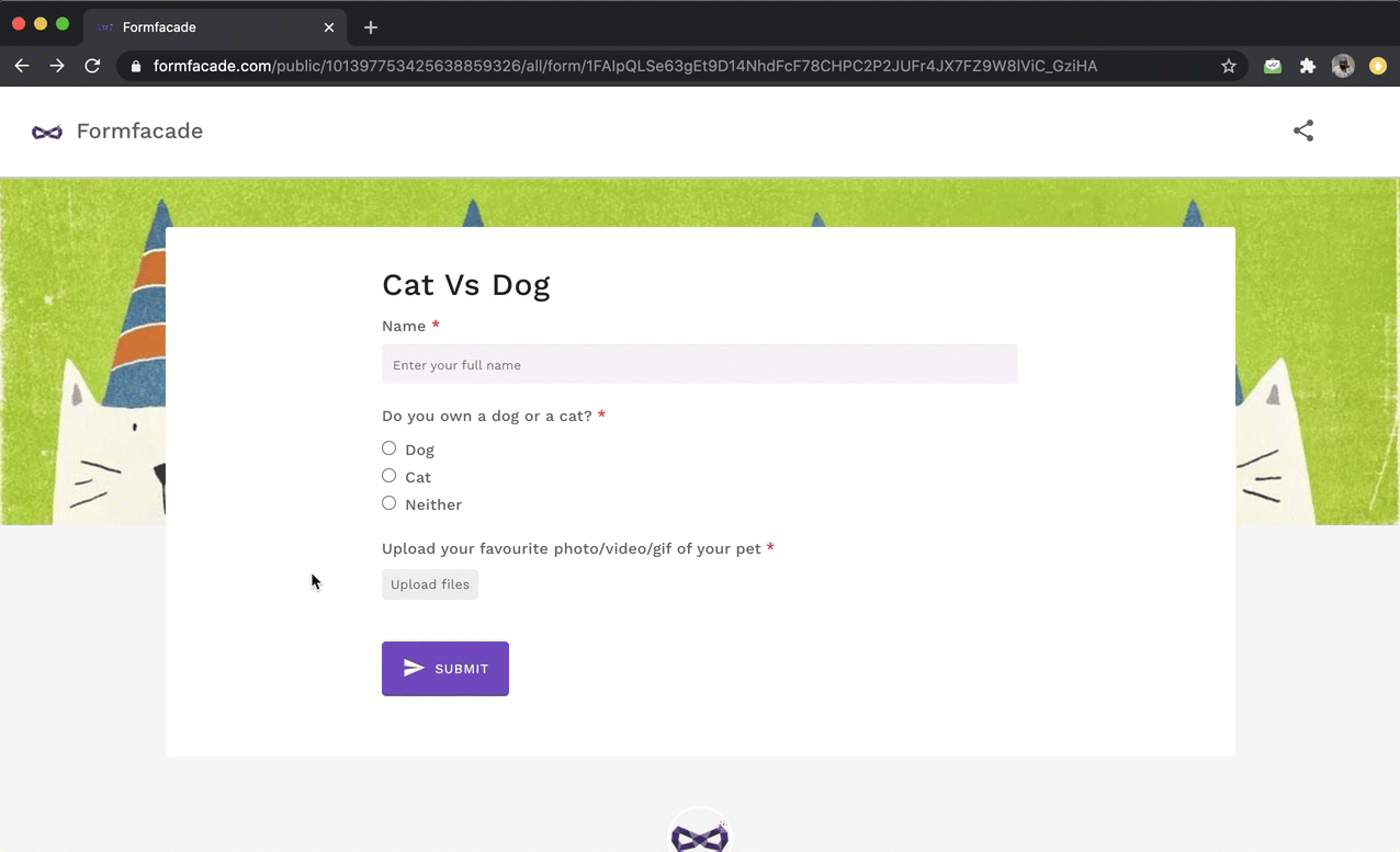 Drag and drop files for your computer