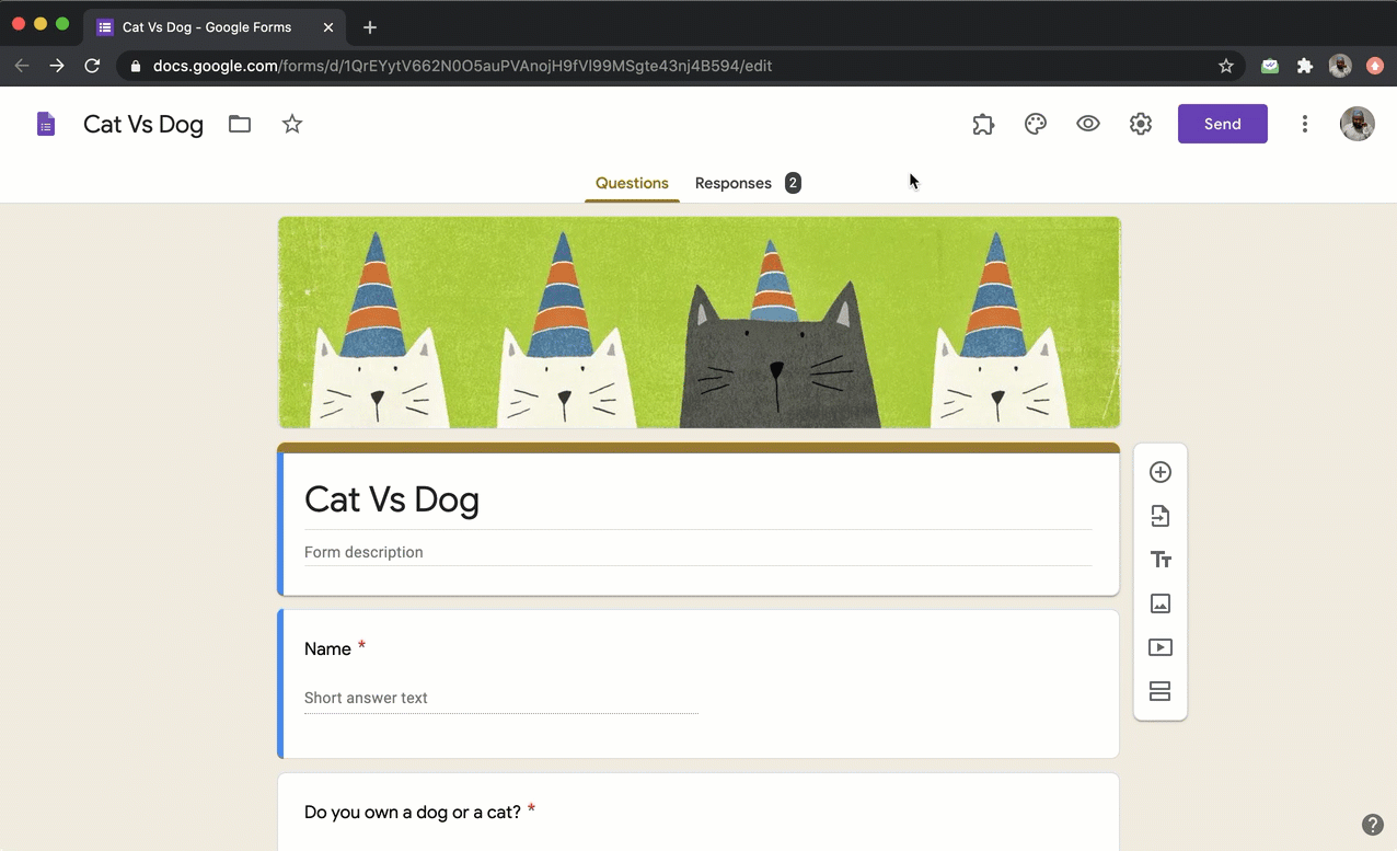 Whenever you remove or add new collaborators in Google Forms, you must click on the Customize this form option in the Formfacade addon menu to sync these changes with Formfacade. 