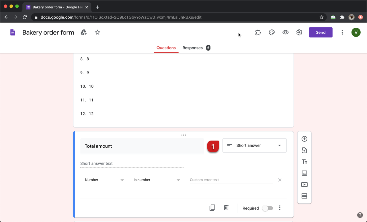 How to Create Order Forms on Google Forms