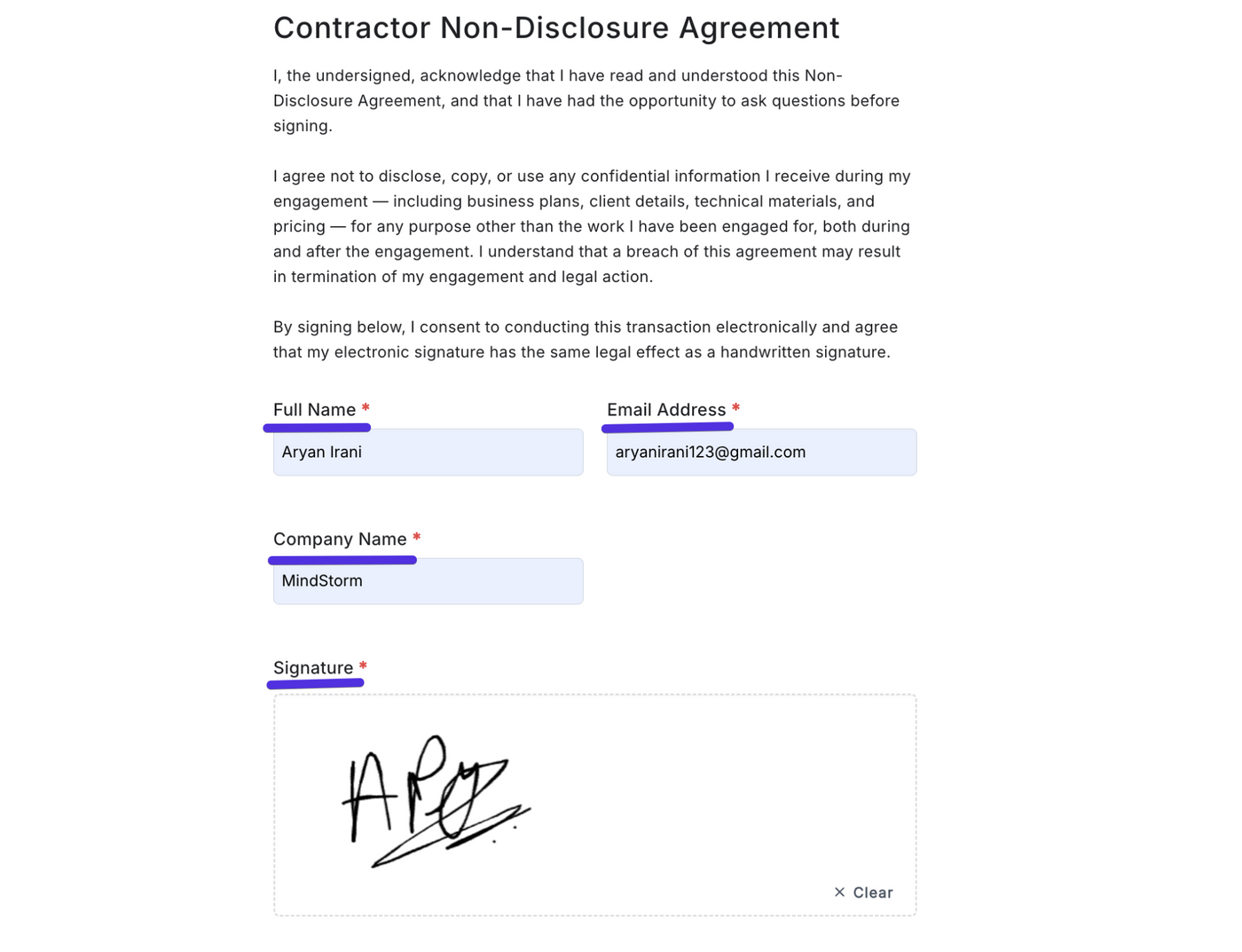 Welcome! In this blog, we are going to be looking at how to collect legally binding signatures in Google Forms using Formesign, and how to verify that a signed document has not been changed after it was signed.
