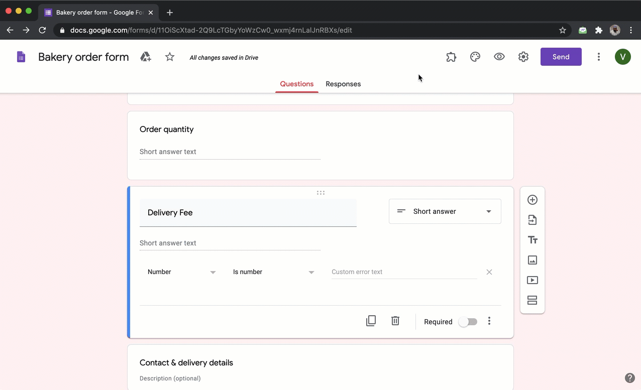 Step 2: Click on the Addon icon > Select Neartail > Select Customize this form > Click on the Proceed button.