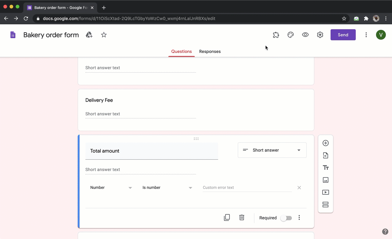 Step 2: Click on the Addon icon > Select Neartail > Select Customize this form > Click on the Proceed button.
