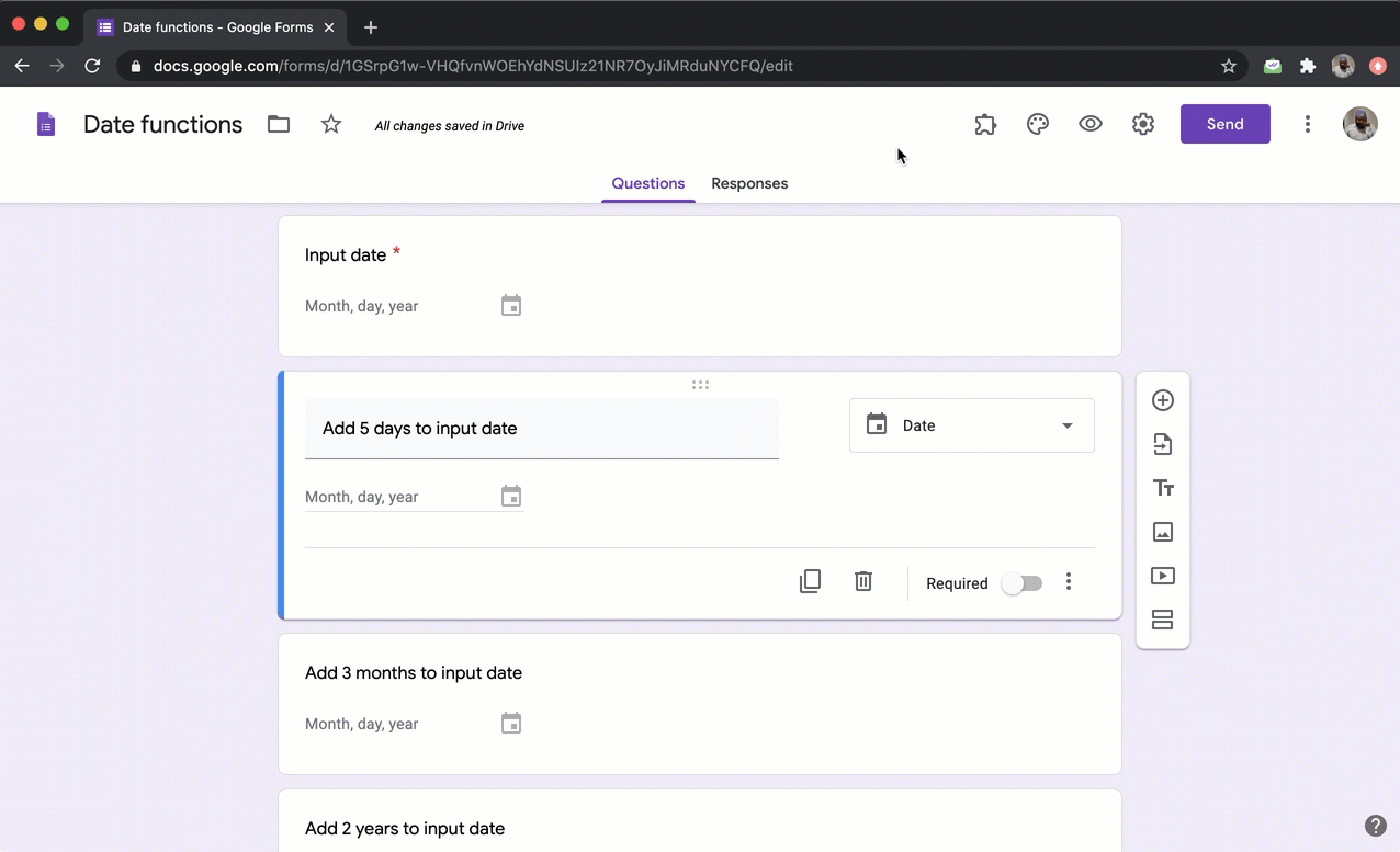 Step 2: Click on the Addon icon > Select Formfacade > Select Customize this form > Click on the Proceed button.