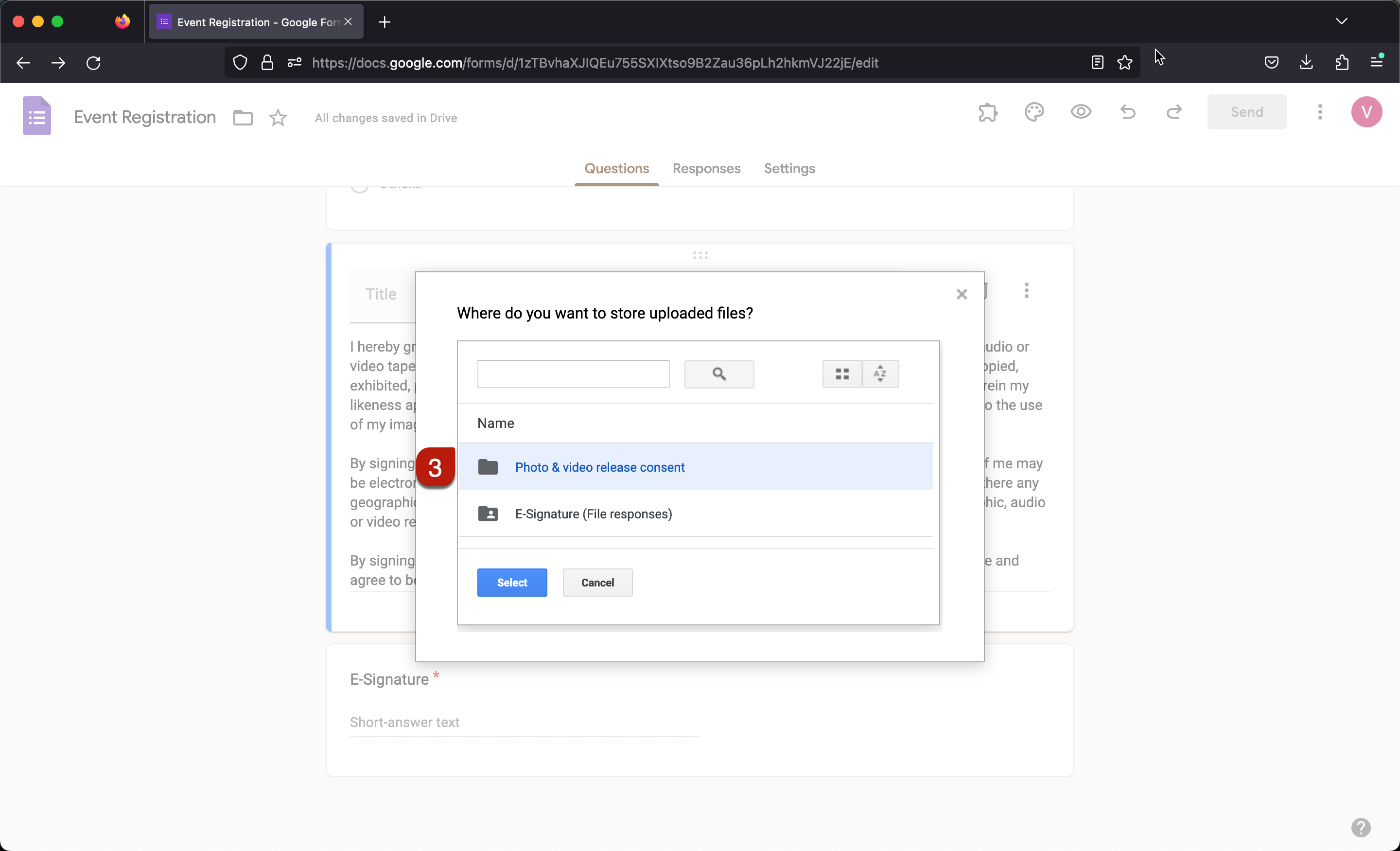 Step 3: Setup wizard will be displayed > select the folder where you would like to store the files and click Select