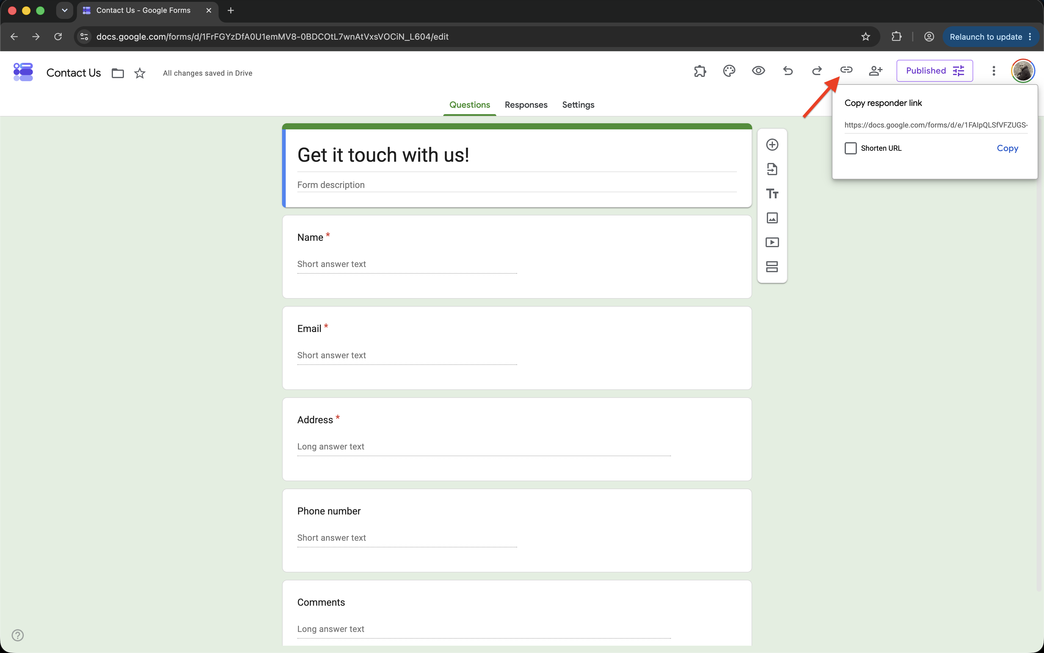 You can embed your Google Forms on your website, send it via email, share a link, or use the Formfacade add-on to embed it without an iframe, matching your website's theme. 