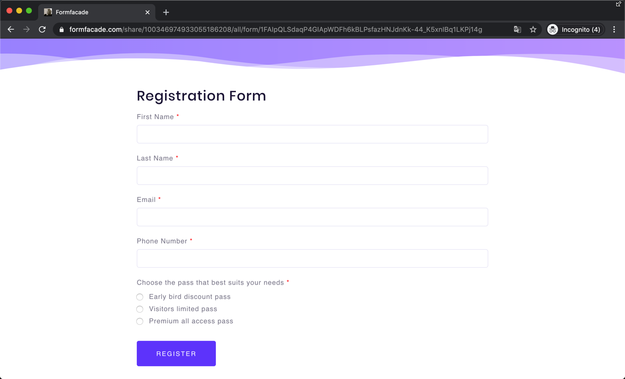 You cannot change the button text directly in Google Forms, but you can use the Formfacade add-on to change the submit button text. You can also customize the button color, style, language & more.