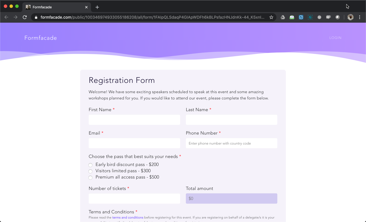Google Forms offers limited customization. You can use the theme option to upload a header image, change the theme color, background color and font. If you need more customization options, you can use the Formfacade add-on for Google Forms.