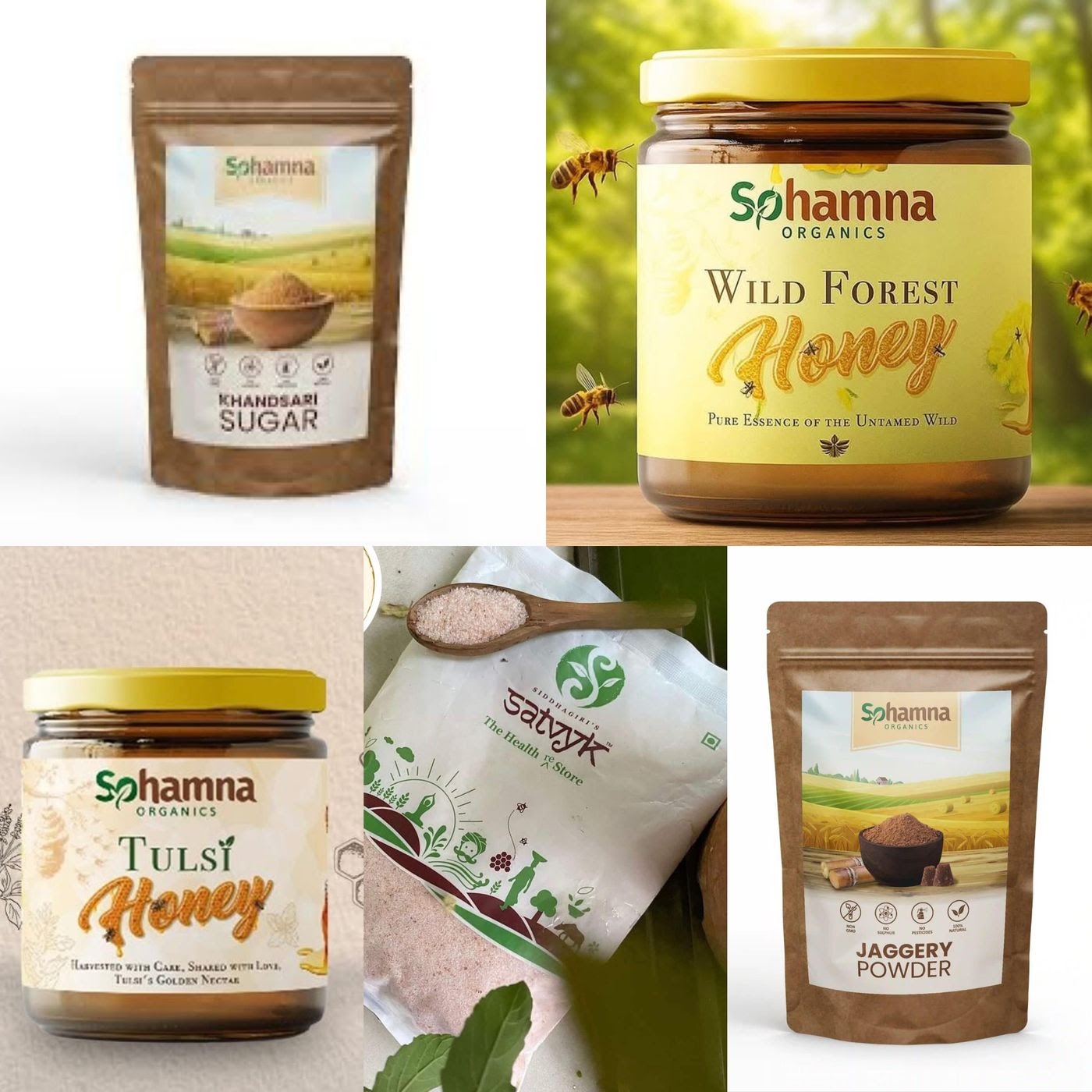 Honey, Sweetner & salt order