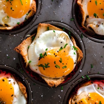 Baked Eggs Breakfast Main Image