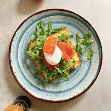 Avocado Toast With Salmon & Poached Egg Main Image