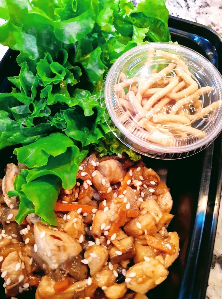 Asian Chicken Lettuce Wraps