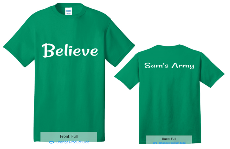 Adult T-Shirt - Green - $20