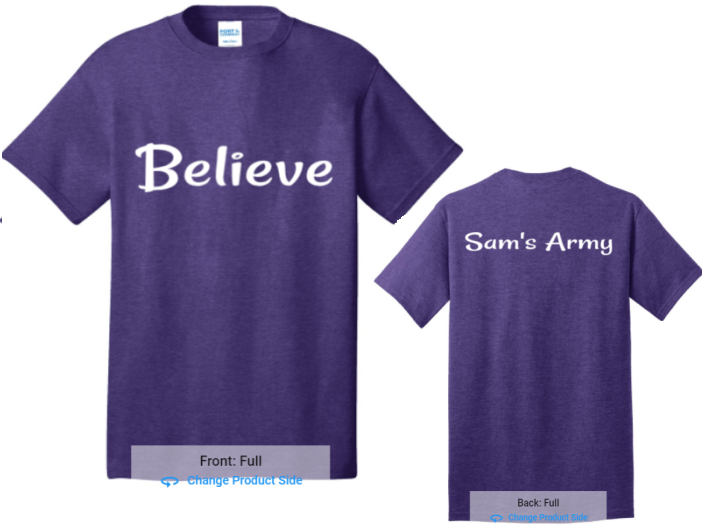 Adult T-Shirt - Heather Purple - $20