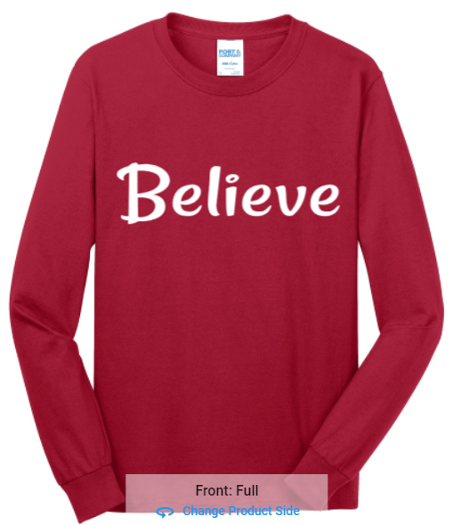 Adult Long Sleeve - Red - $22.50