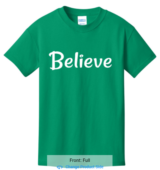 Youth T-Shirt - Green - $20