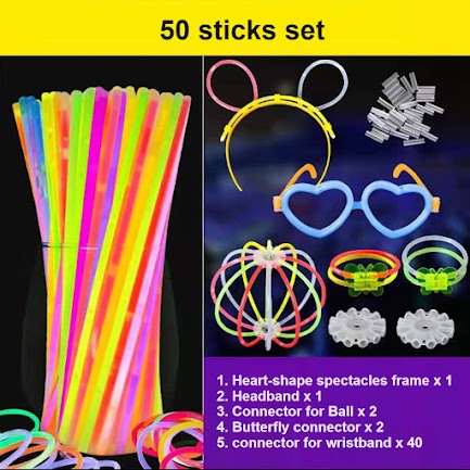 Light-up Sticks (50pcs) Set $4.99