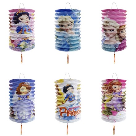 Paper Lanterns (set of 12) - Princesses $11.99
