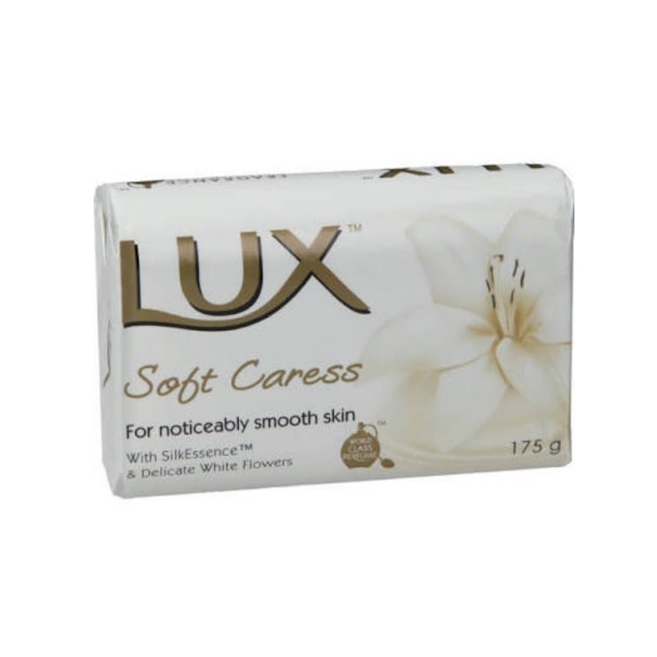 Lux soap   {soft caress}