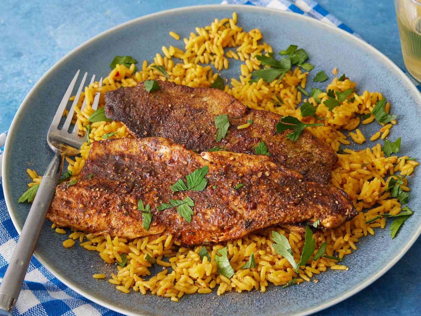 Spicy Blackened Fish
