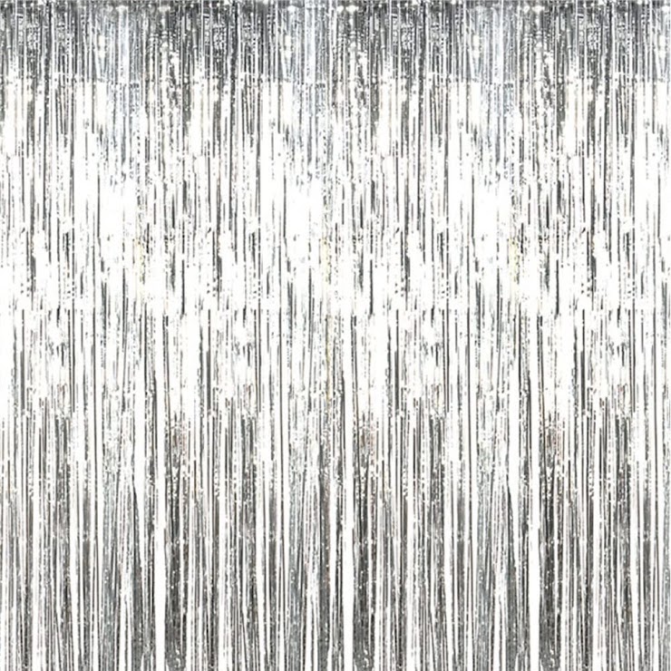 Silver Foil Curtains