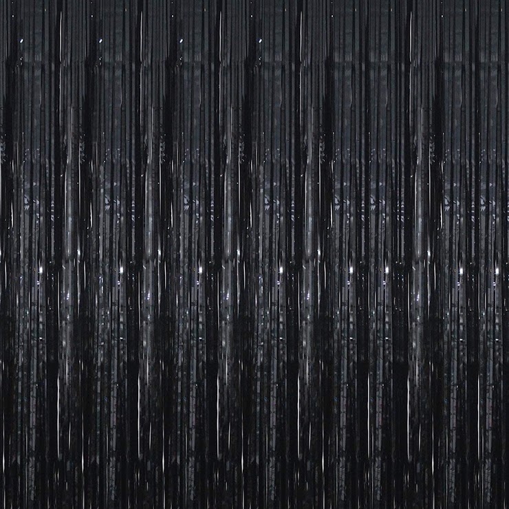 Black Foil Curtains