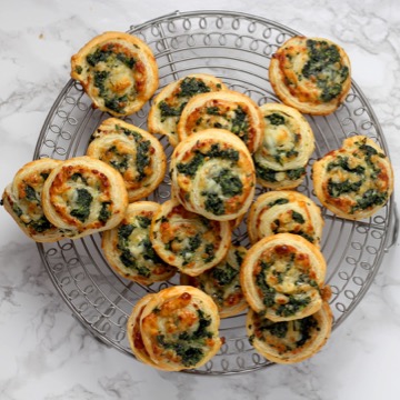 Spinach Pinwheels Main Image