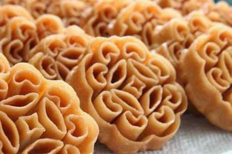 Rose Cookies (6 pieces) 