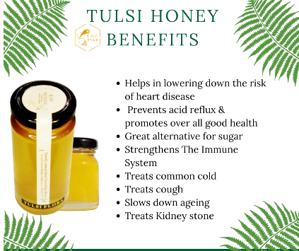 Tulsi Flora Honey (300 Gram)