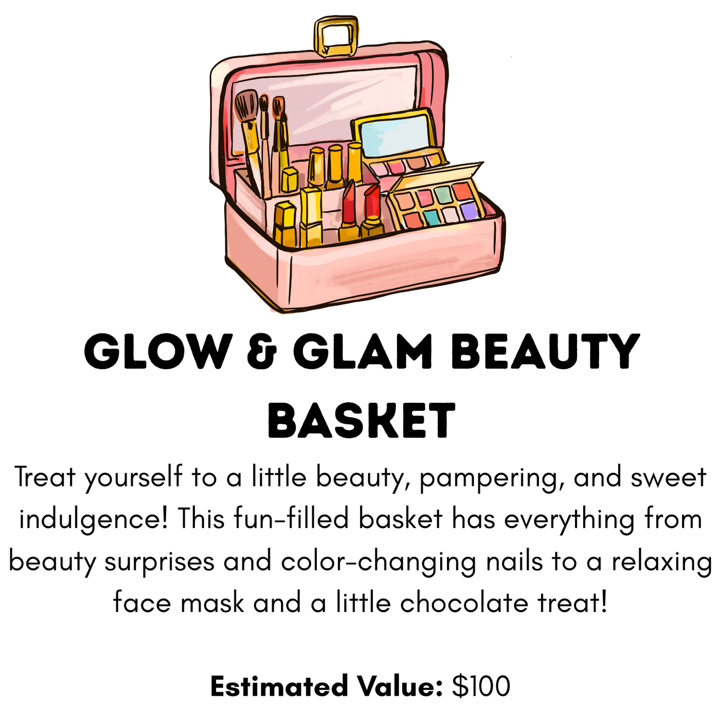 Glow & Glam Beauty Basket