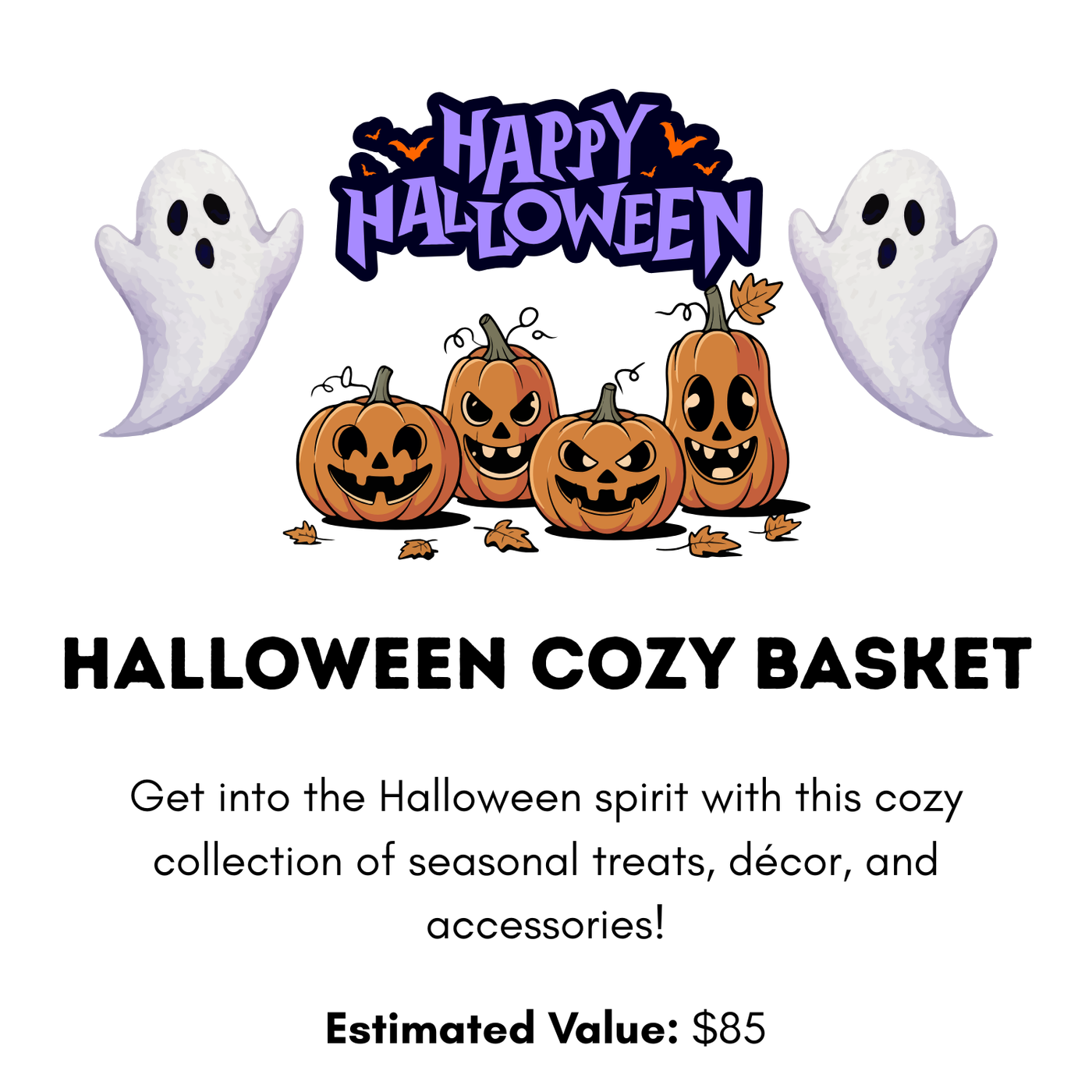 Halloween Cozy Basket