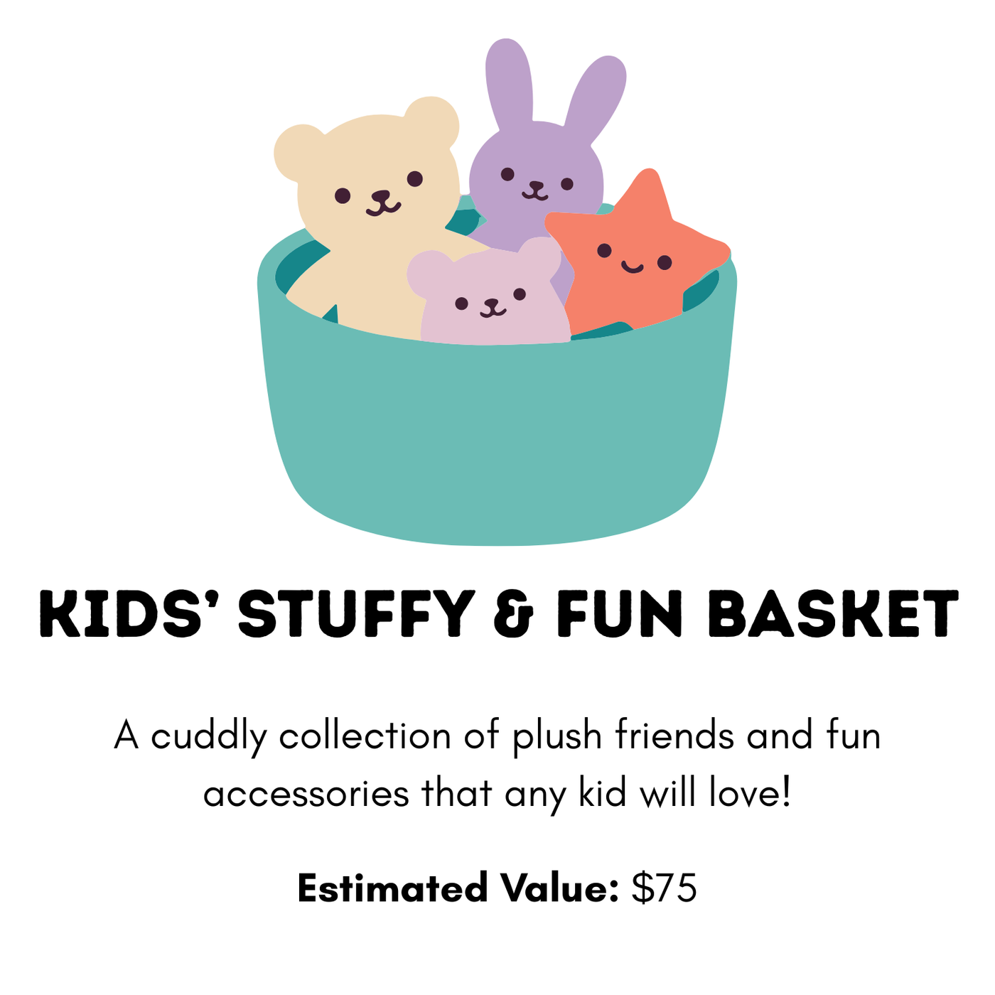 Kids’ Stuffy & Fun Basket