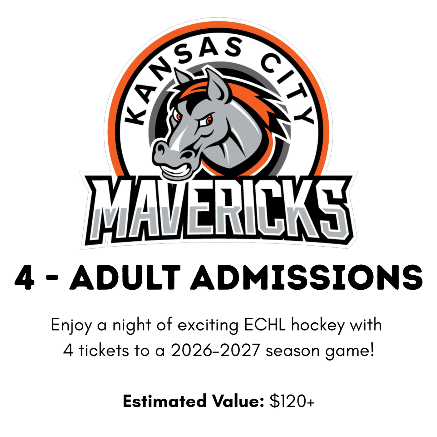 Kansas City Mavericks Hockey Game – 4 Tickets