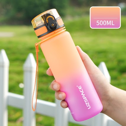 Sports Bottle - 500ml Orange/Purple $16.80