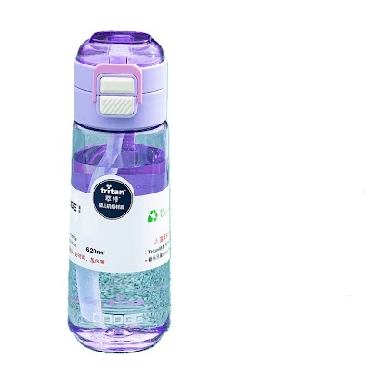 Tritan dual opening water bottle - Purple