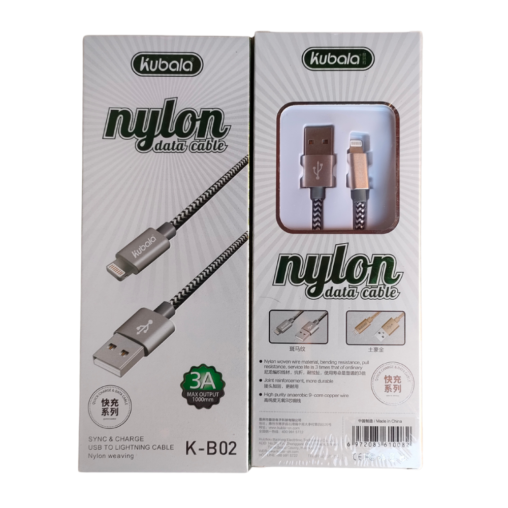 KUBALA NYLON - K-B02 USB -> IOS