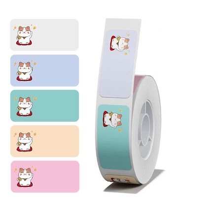 Niimbot label: Fortune Cat 14x30mm $7.29